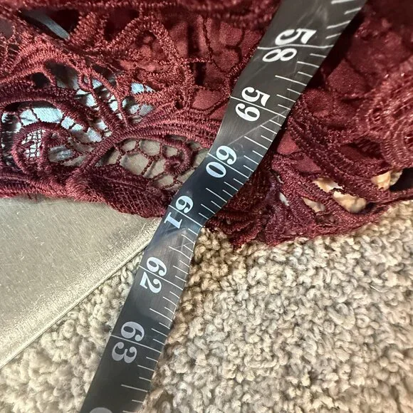 📌Adrianna Papell Rich Illusion Lace Formal - Evening -Mother Bride/ Groom Gown - Picture 7 of 16